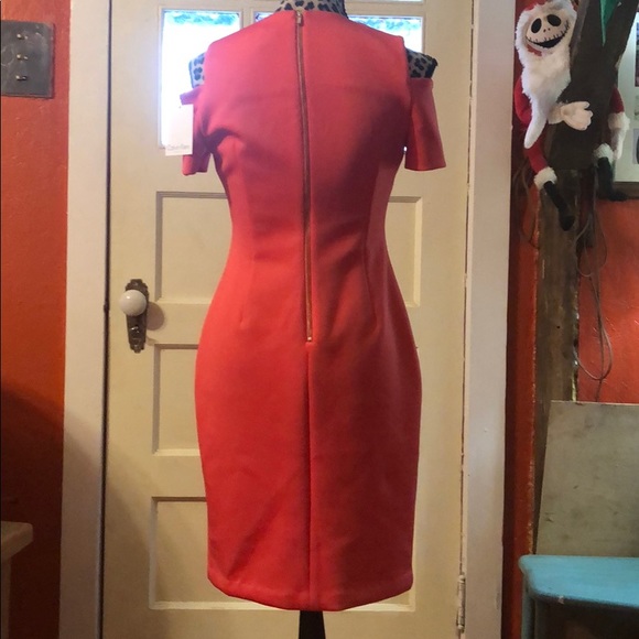 Coral dress - Picture 2 of 6